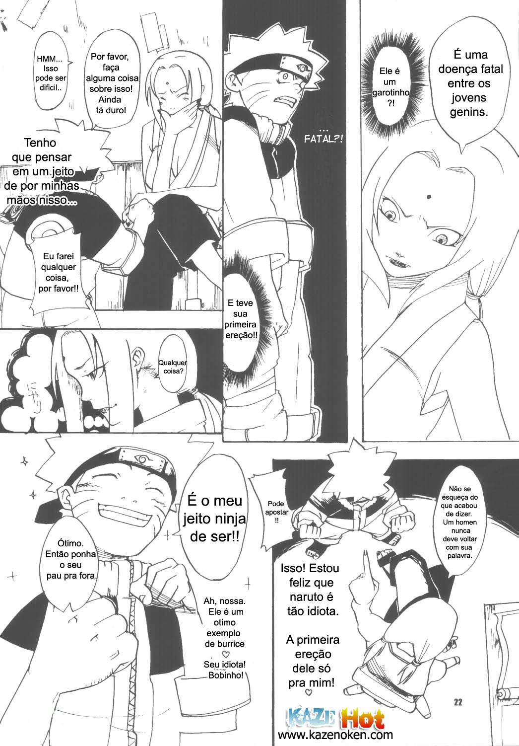 (C65) [Nekomataya (Nekomata Naomi)] Janbo Mochi (Naruto) [Portuguese-BR] [KazeHot] page 20 full