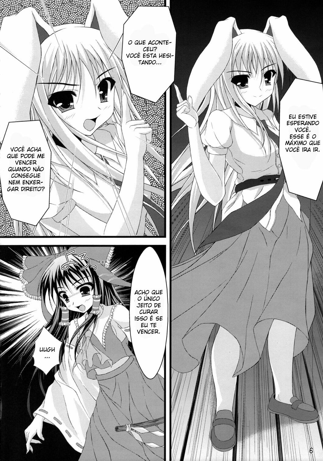 (C76) [Angelica's Garden (Angelica)] Tele-Mesmerism (Touhou Project) [Portuguese-BR] [Draknoir] page 5 full