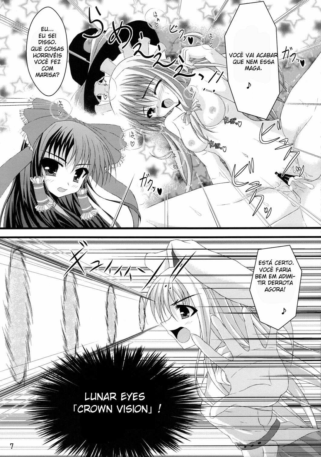 (C76) [Angelica's Garden (Angelica)] Tele-Mesmerism (Touhou Project) [Portuguese-BR] [Draknoir] page 6 full