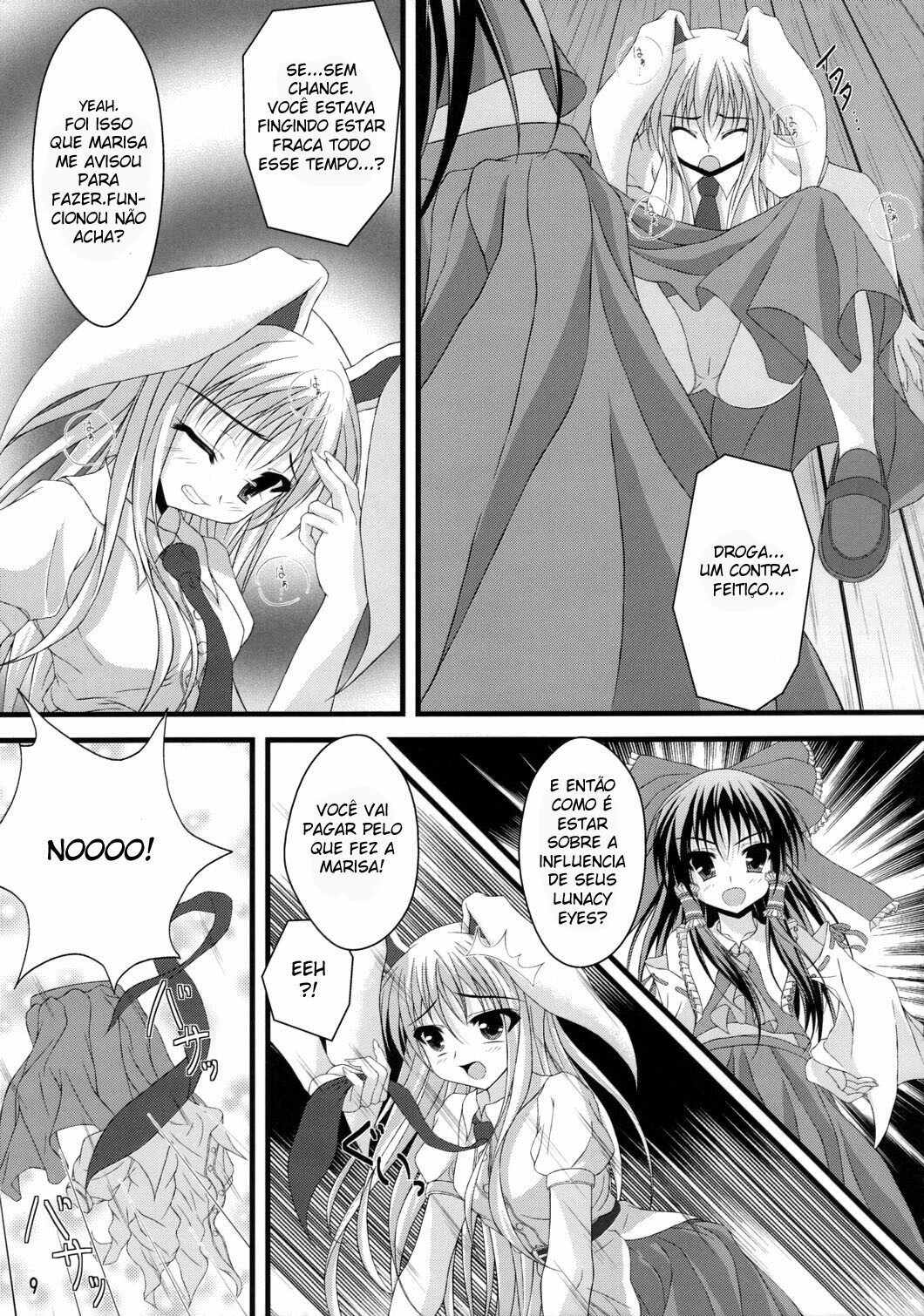 (C76) [Angelica's Garden (Angelica)] Tele-Mesmerism (Touhou Project) [Portuguese-BR] [Draknoir] page 8 full