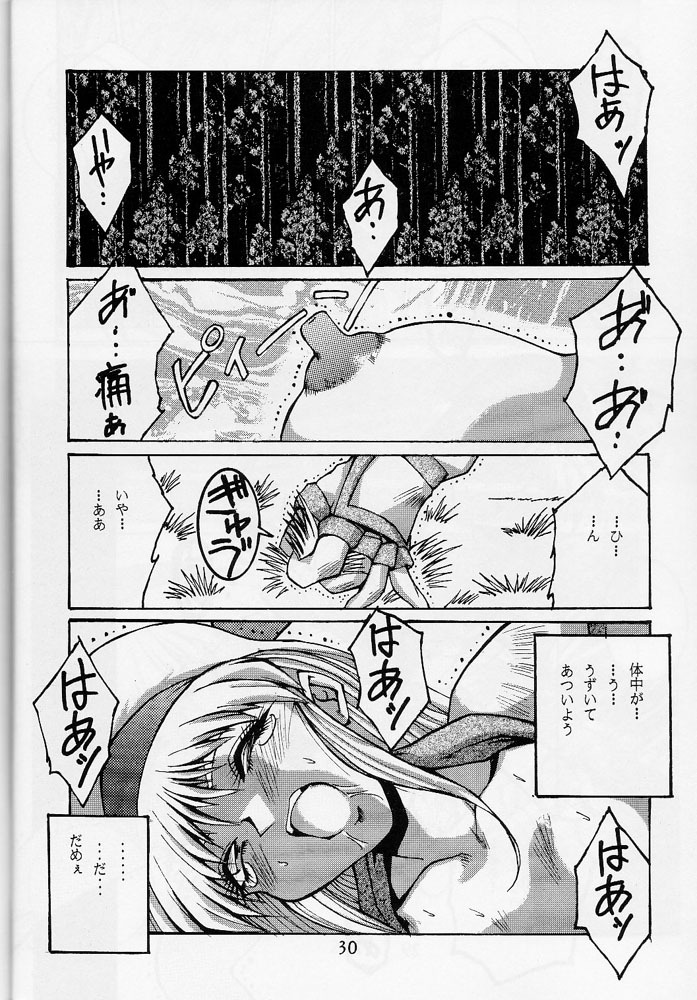 (C45) [OFF LIMIT COMPANY (Isou Doubaku)] 118 MEGA AINU (Samurai Spirits) page 29 full