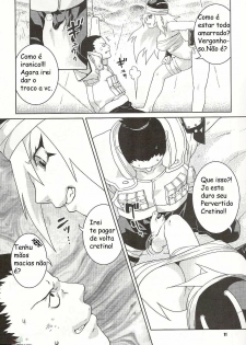 (C68) [Nekomataya (Nekomata Naomi)] Nakisuna no Yoru (Naruto) [Portuguese-BR] - page 9