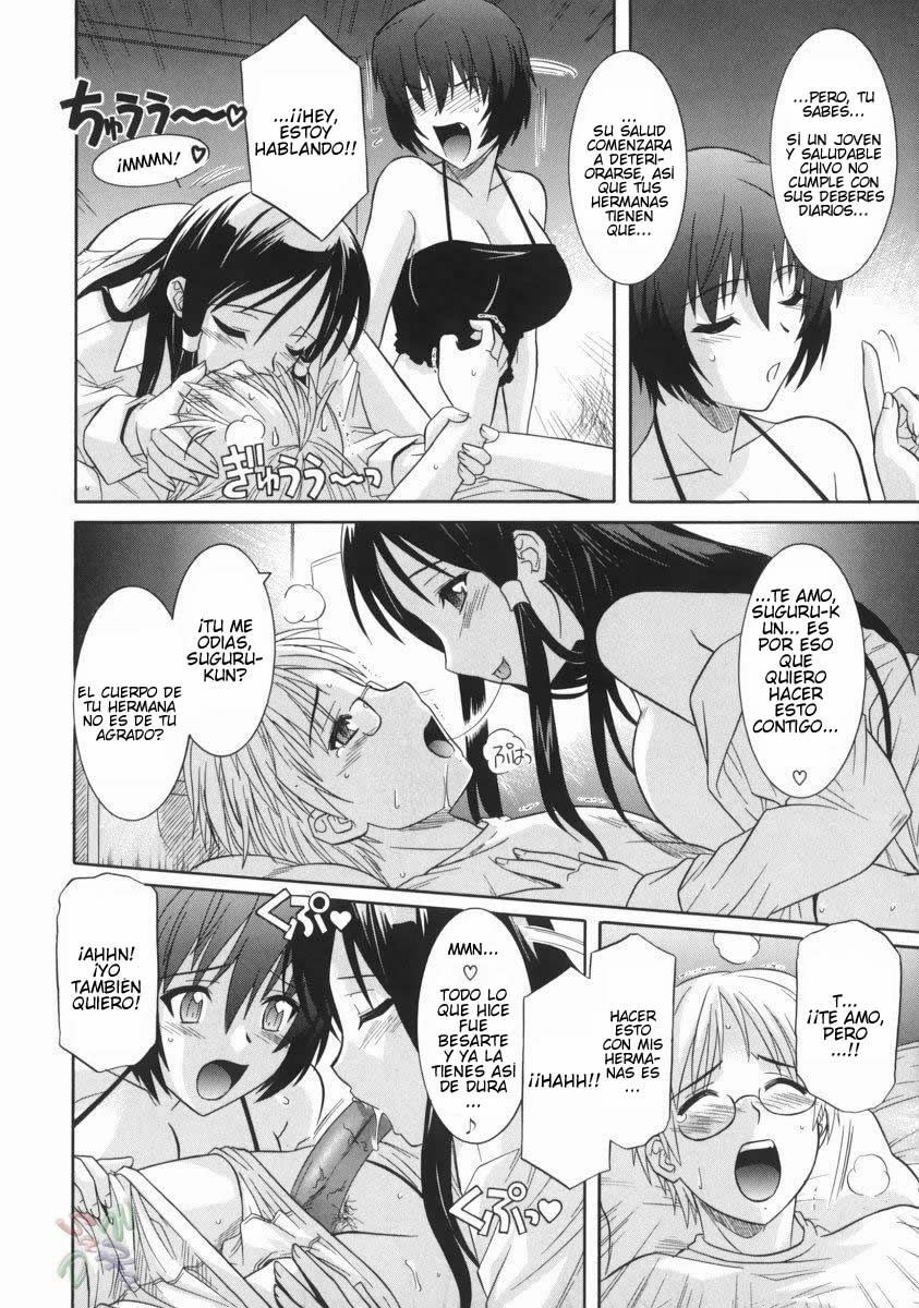 [Tsutsumi Akari] Ane Ippai no Ai o | Ahogado en el amor de hermana (Ane no Ana) [Spanish] [Javiert239] page 6 full