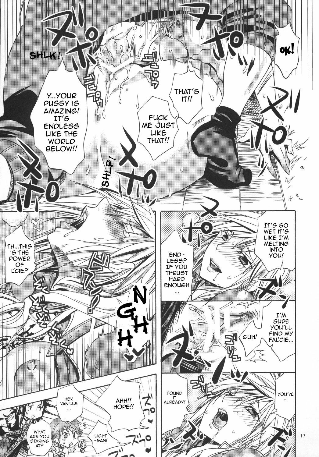 [Kurione-sha (YU-RI)] l'Cie-tachi no Kyuusoku | On Holiday With l'Cie and Friends (Final Fantasy XIII) [English] {doujin-moe.us} [Digital] page 16 full