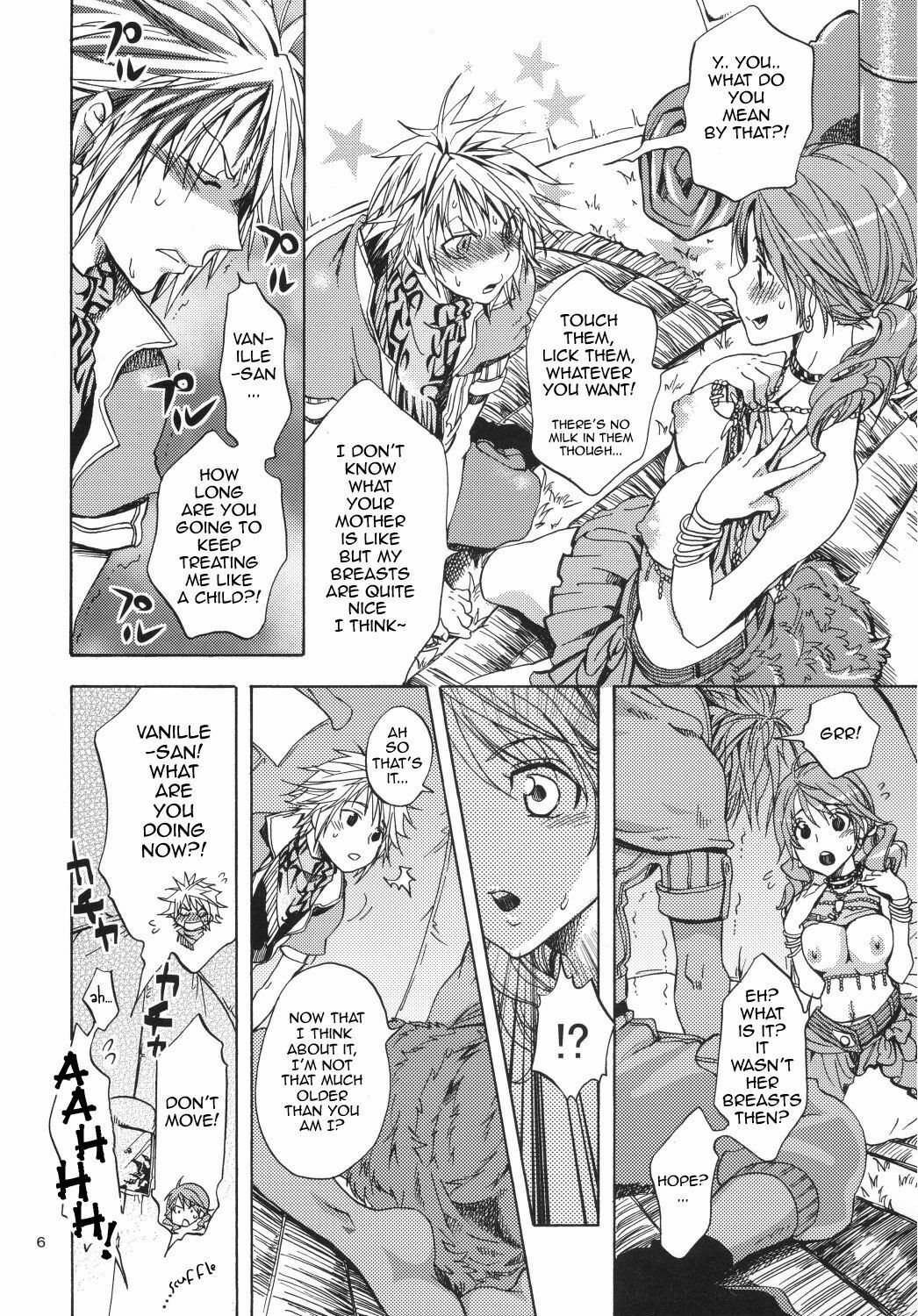 [Kurione-sha (YU-RI)] l'Cie-tachi no Kyuusoku | On Holiday With l'Cie and Friends (Final Fantasy XIII) [English] {doujin-moe.us} [Digital] page 5 full