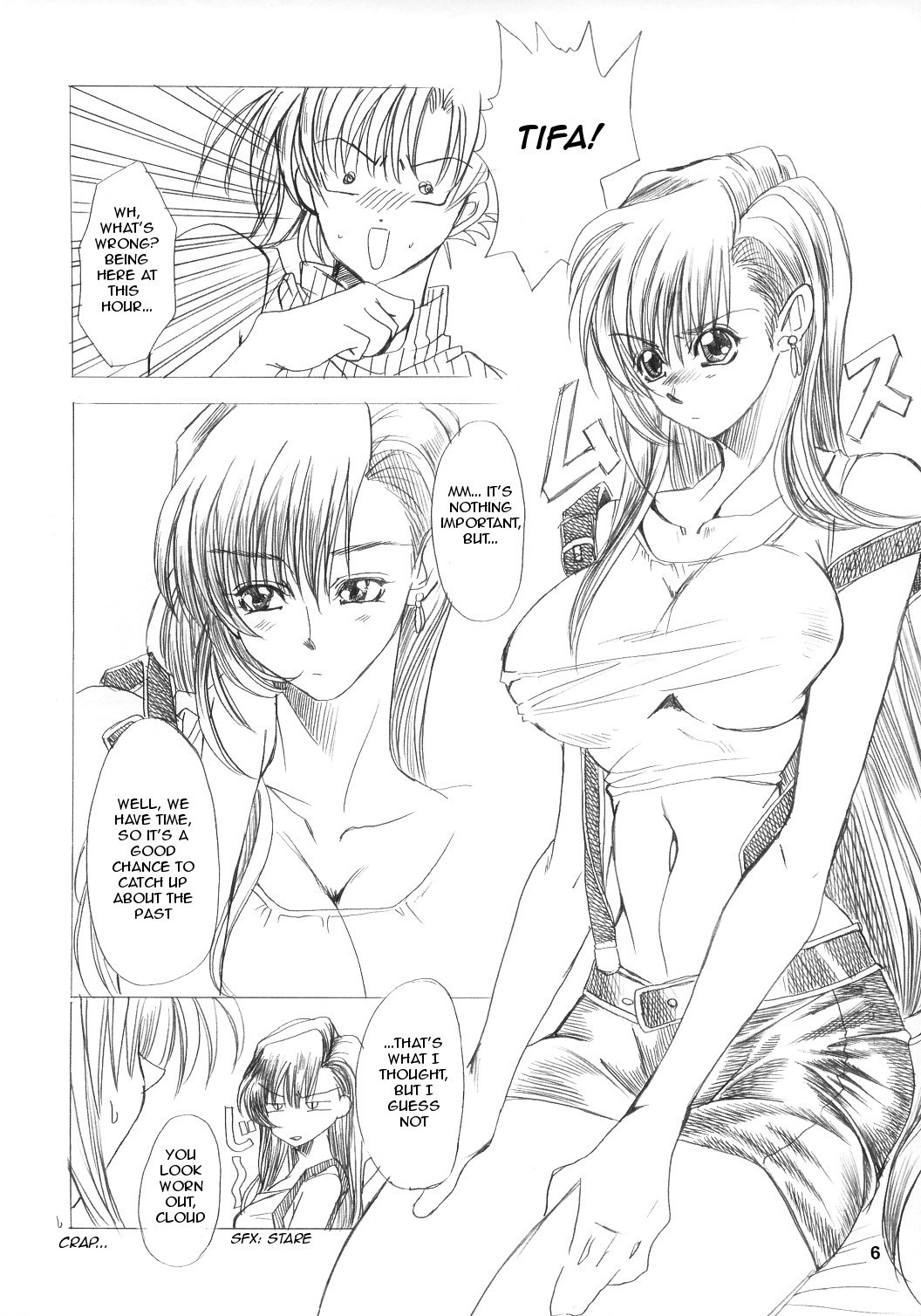 (C63) [Sasha Forest (Kawakami Takashi, Itou Nozomi)] Kachou Huugetsu (Final Fantasy VII) [English] page 5 full