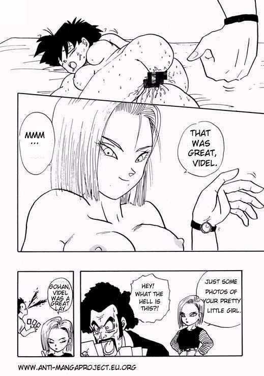 Videl & Number 18 (Dragon Ball Z) [English] [Rewrite] [Anti-Mangaproject] page 17 full