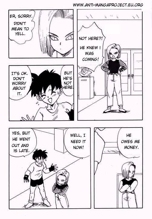 Videl & Number 18 (Dragon Ball Z) [English] [Rewrite] [Anti-Mangaproject] page 3 full