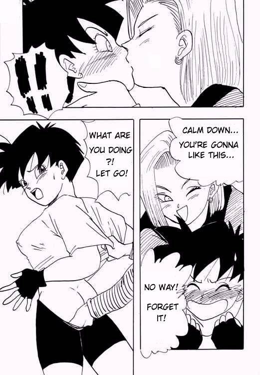 Videl & Number 18 (Dragon Ball Z) [English] [Rewrite] [Anti-Mangaproject] page 5 full