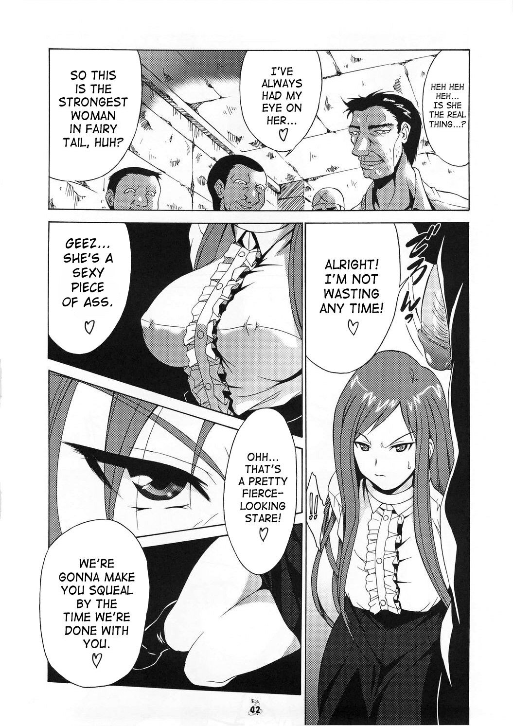 (C73) [Tsurikichi Doumei (Shiomi Yuusuke)] Shuukan Seinen Magazine (Fairy Tail) [English] {doujin-moe.us} [Incomplete] page 5 full