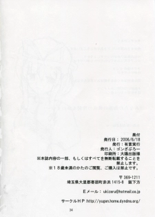 (SC32) [Yuugen Jikkou (Gonzaburo-)] Kisui Renhou (Touhou Project) - page 33