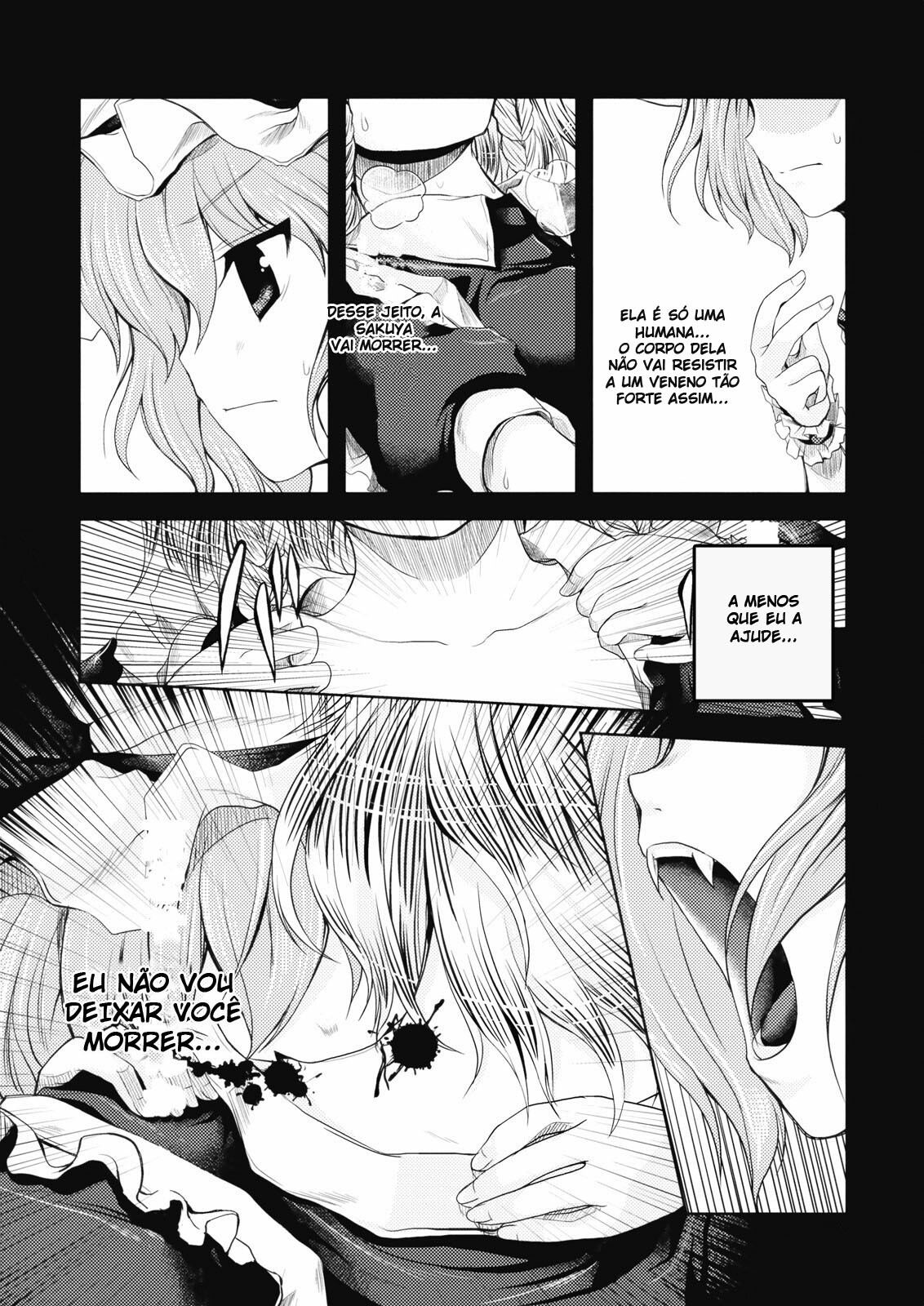 (ComiComi13) [Memoria (Tilm)] Bloody Blood (Touhou Project) [Portuguese-BR] page 15 full
