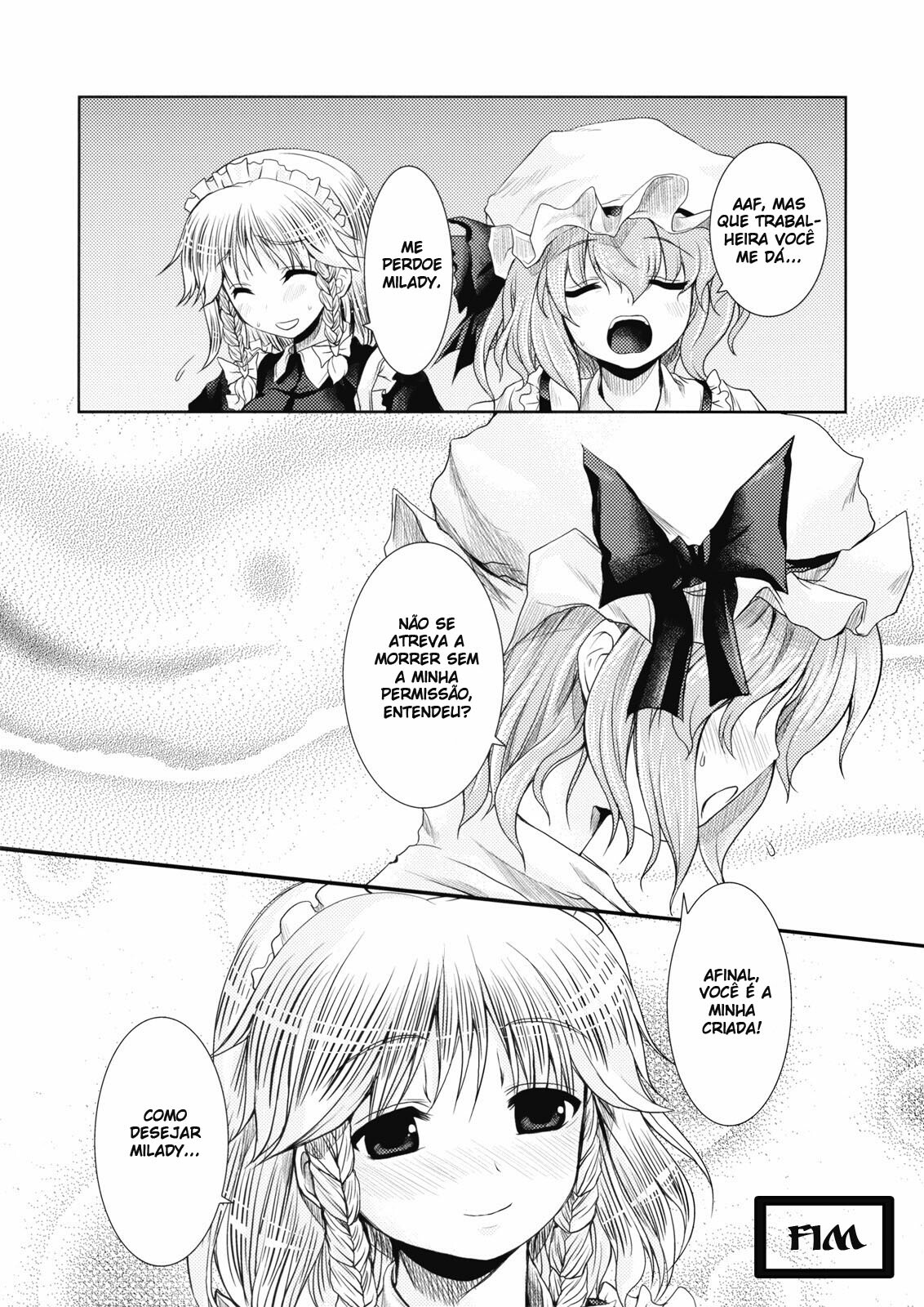 (ComiComi13) [Memoria (Tilm)] Bloody Blood (Touhou Project) [Portuguese-BR] page 9 full