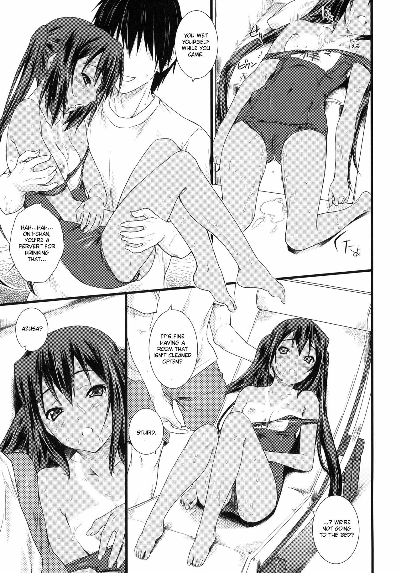 (COMIC1☆4) [Heaven's Gate (Andou Tomoya)] Kongari Musume Nakano Azusa (K-ON!) [English] [CGrascal] page 12 full