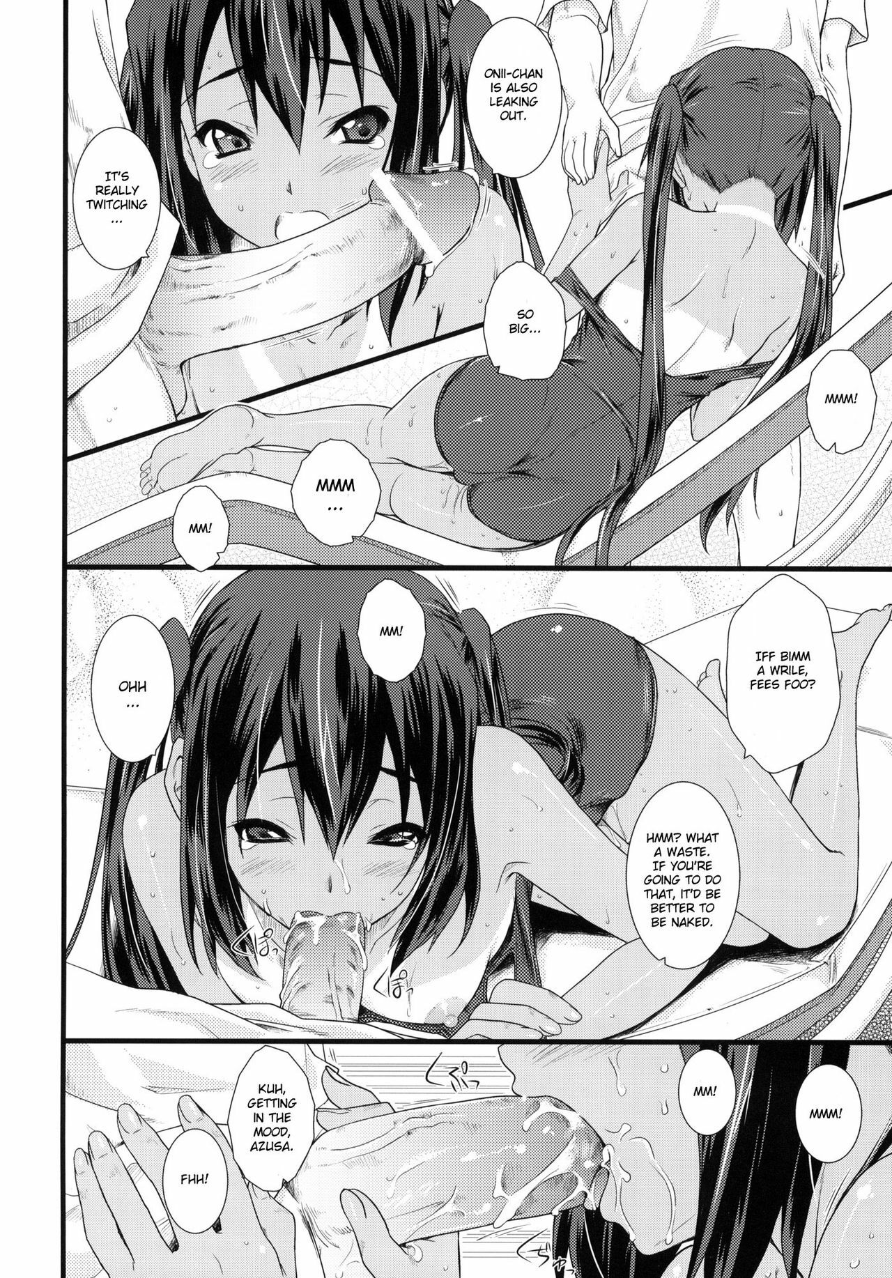 (COMIC1☆4) [Heaven's Gate (Andou Tomoya)] Kongari Musume Nakano Azusa (K-ON!) [English] [CGrascal] page 13 full