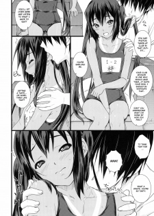 (COMIC1☆4) [Heaven's Gate (Andou Tomoya)] Kongari Musume Nakano Azusa (K-ON!) [English] [CGrascal] - page 5