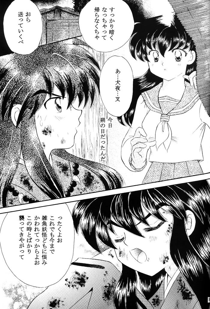 [Hanasarasa (Kureha Utsuki)] Biidoro Roman (Sengoku Otogizoushi Inuyasha) page 28 full