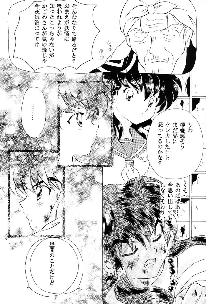 [Hanasarasa (Kureha Utsuki)] Biidoro Roman (Sengoku Otogizoushi Inuyasha) page 32 full