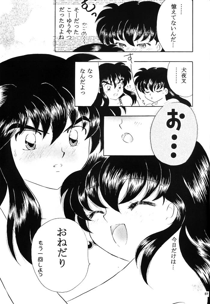 [Hanasarasa (Kureha Utsuki)] Biidoro Roman (Sengoku Otogizoushi Inuyasha) page 56 full