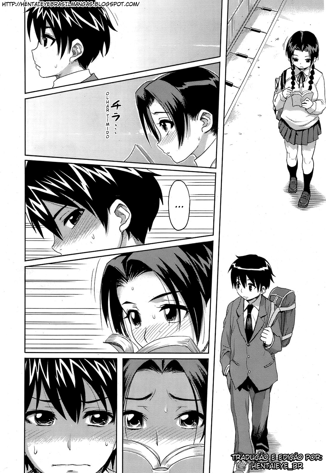 [Isako Rokuroh] Kyoudaizakari | Irmãos em Chamas (Bishoujo Kakumei KIWAME 2009-04 Vol. 1) [Portuguese-BR] [HentaiEyeBR] [Decensored] page 2 full