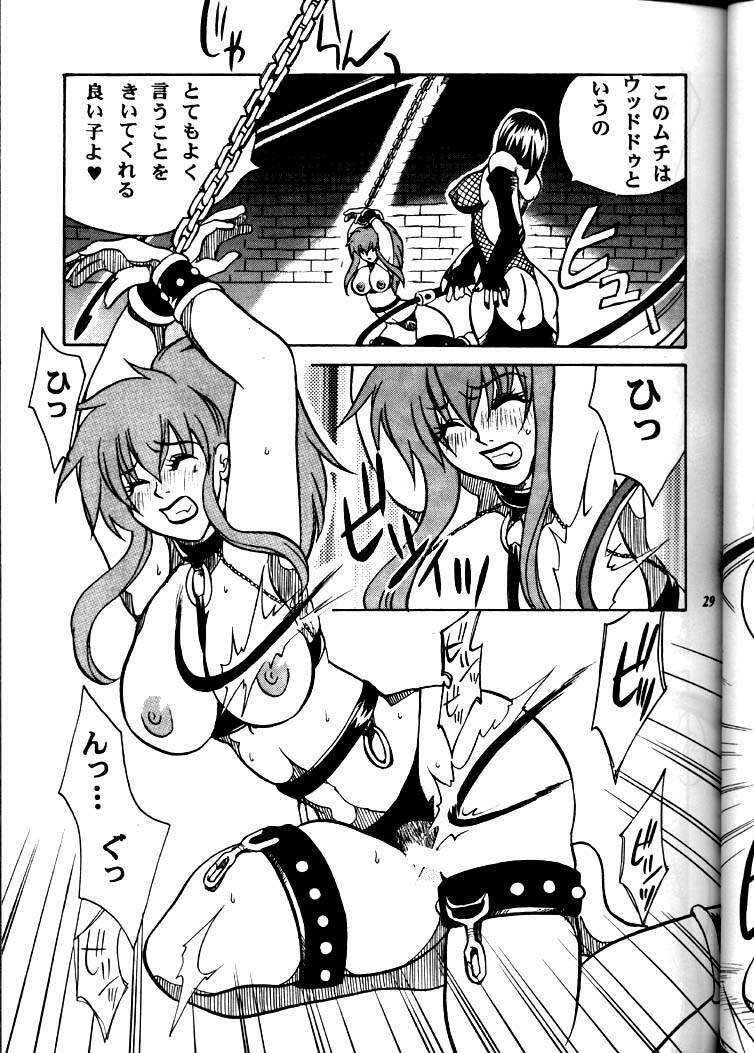 (C57) [METAL Bunshitsu (Higashimidou Hisagi)] MEGALO SHOT (King of Fighters) page 28 full