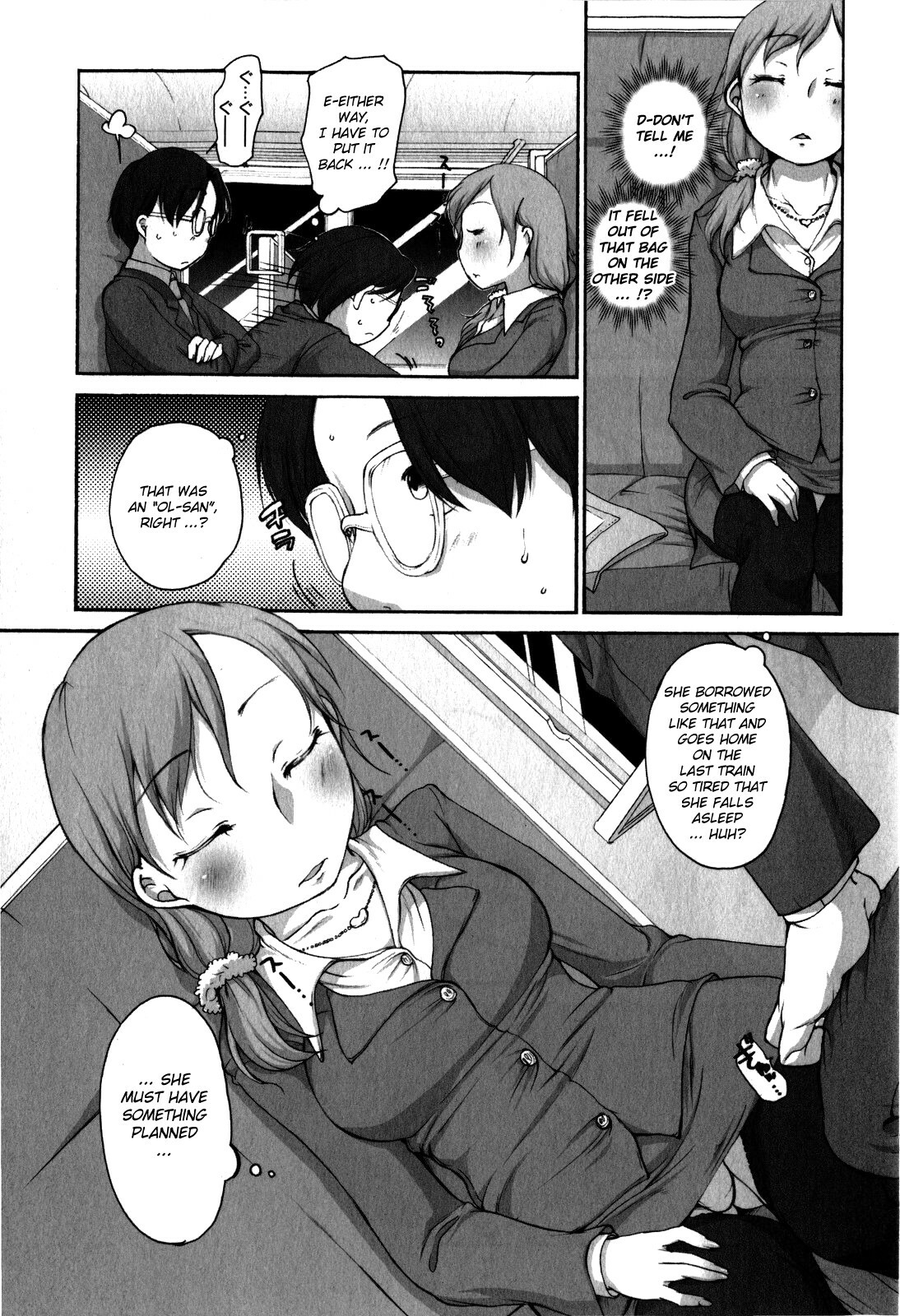 [Equal] OL-san no Dokkidoki Nyannyan Densha | OL-sans Exciting Make-out Train (Comic Masyo 2009-06) [English] [biribiri] [Decensored] page 3 full