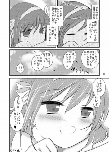 (C76) [Mousou Kai no Juunin wa Ikiteiru. (Kandanchi)] Daisuki na Haruhi dakara Ijime taku narunja naika # 02 Omorashi Choukyou Hen (Suzumiya Haruhi no Yuuutsu) - page 32