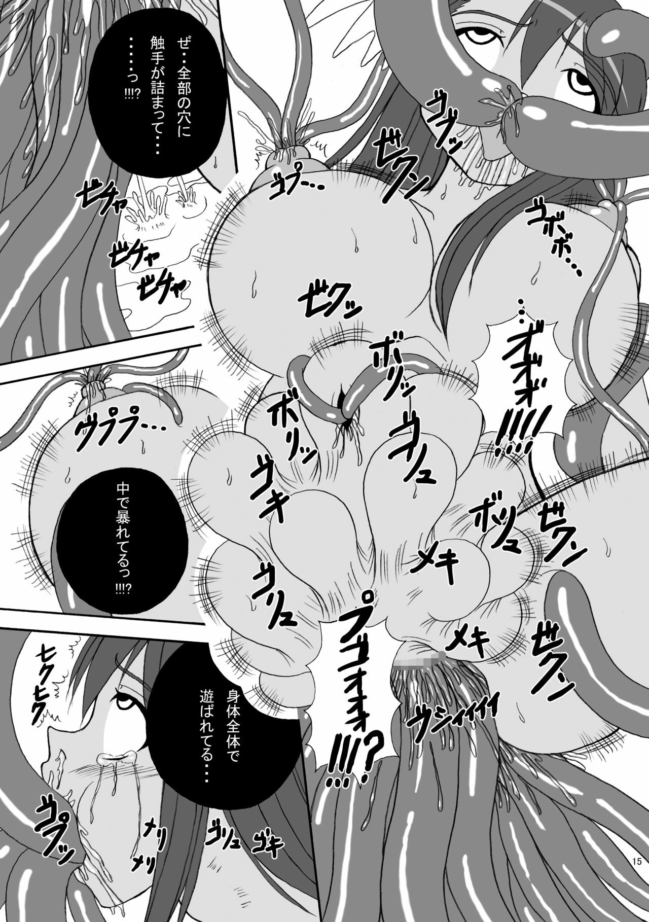 [Pintsize (Tenrai)] Hardcore Blade 3 Mashoku Youen Ranbu (Queen's Blade) [Digital] page 15 full