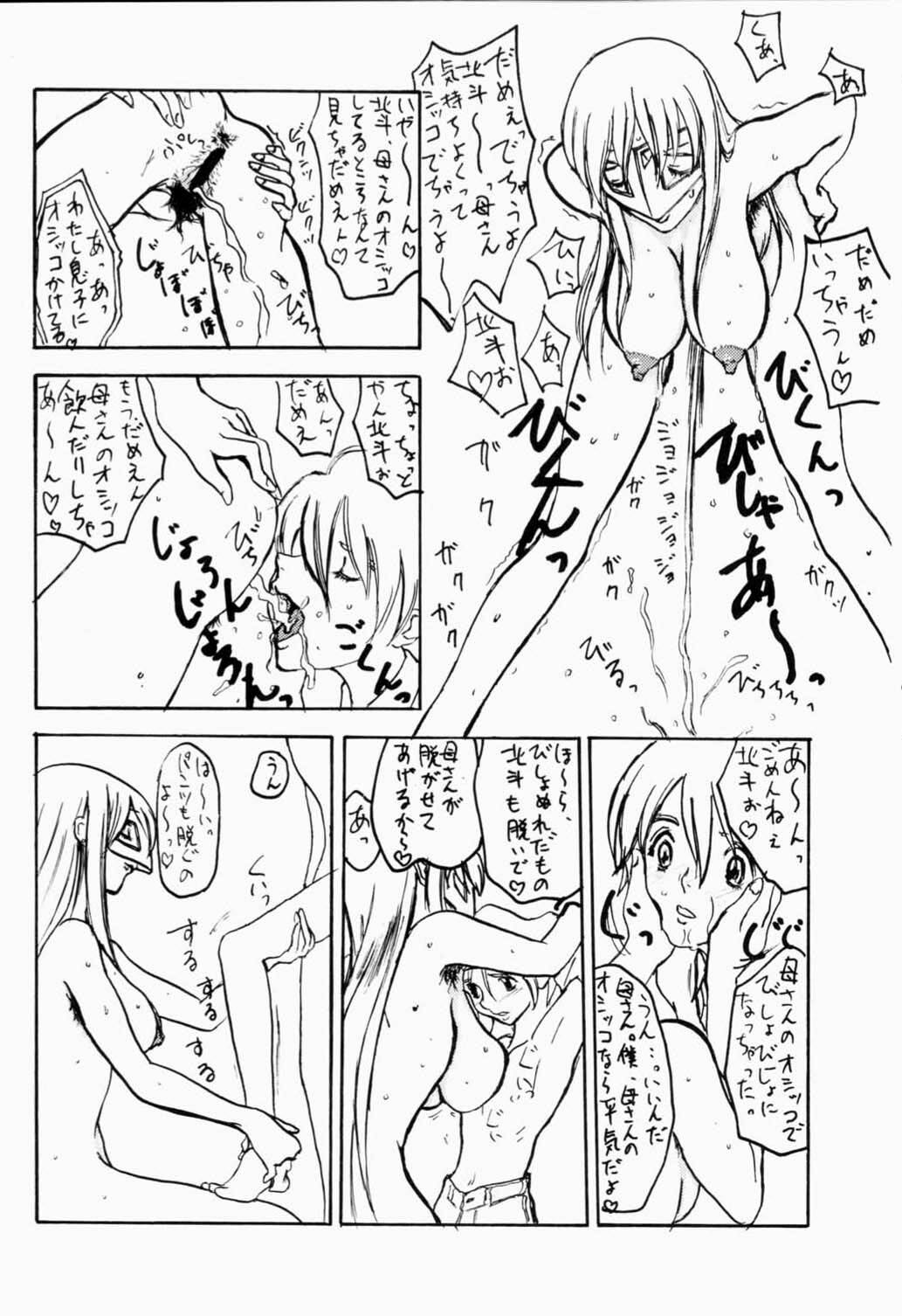 (C60) [Sekai Kakumei Club (Ozawa Reido)] Hokuto, Anata wa Doko e Ochitai? Kaa-san to nra Doko e Demo,,,. (Gear Fighter Dendoh) page 17 full