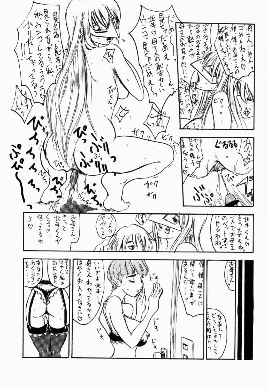 (C60) [Sekai Kakumei Club (Ozawa Reido)] Hokuto, Anata wa Doko e Ochitai? Kaa-san to nra Doko e Demo,,,. (Gear Fighter Dendoh) page 22 full