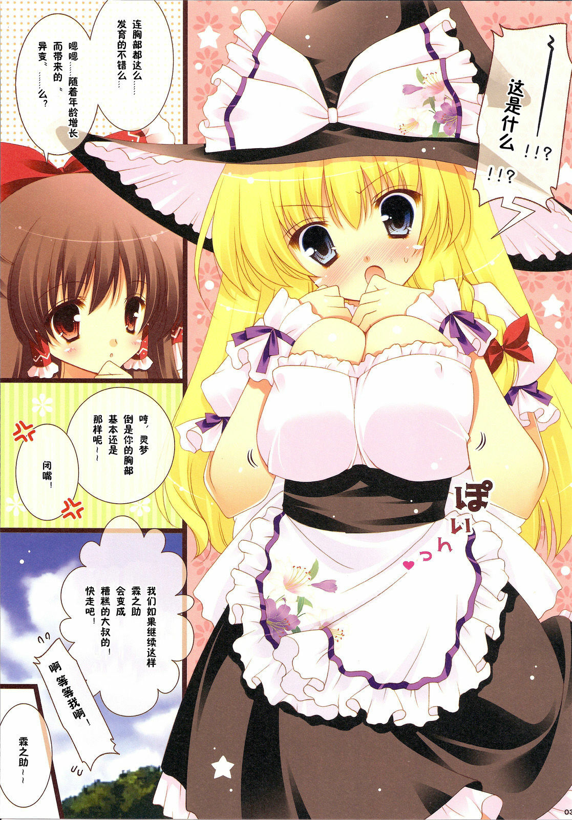 (COMIC1☆4) [Shigunyan] To aru Touhou no Chouhenkatan (Touhou Project) [Chinese] page 4 full