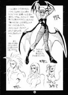 (C53) [NOUZUI MAJUTSU (Keisuke Kawara & Keishi Kanesada)] Nouzui Nininbaori (Darkstalkers) - page 35