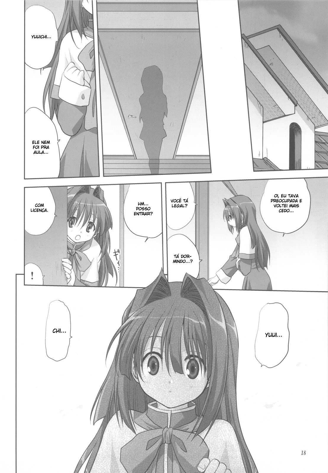 (C77) [Mitarashi Club (Mitarashi Kousei)] Akiko-san to Issho 5 (Kanon) [Portuguese-BR] [BartSSJ] page 18 full