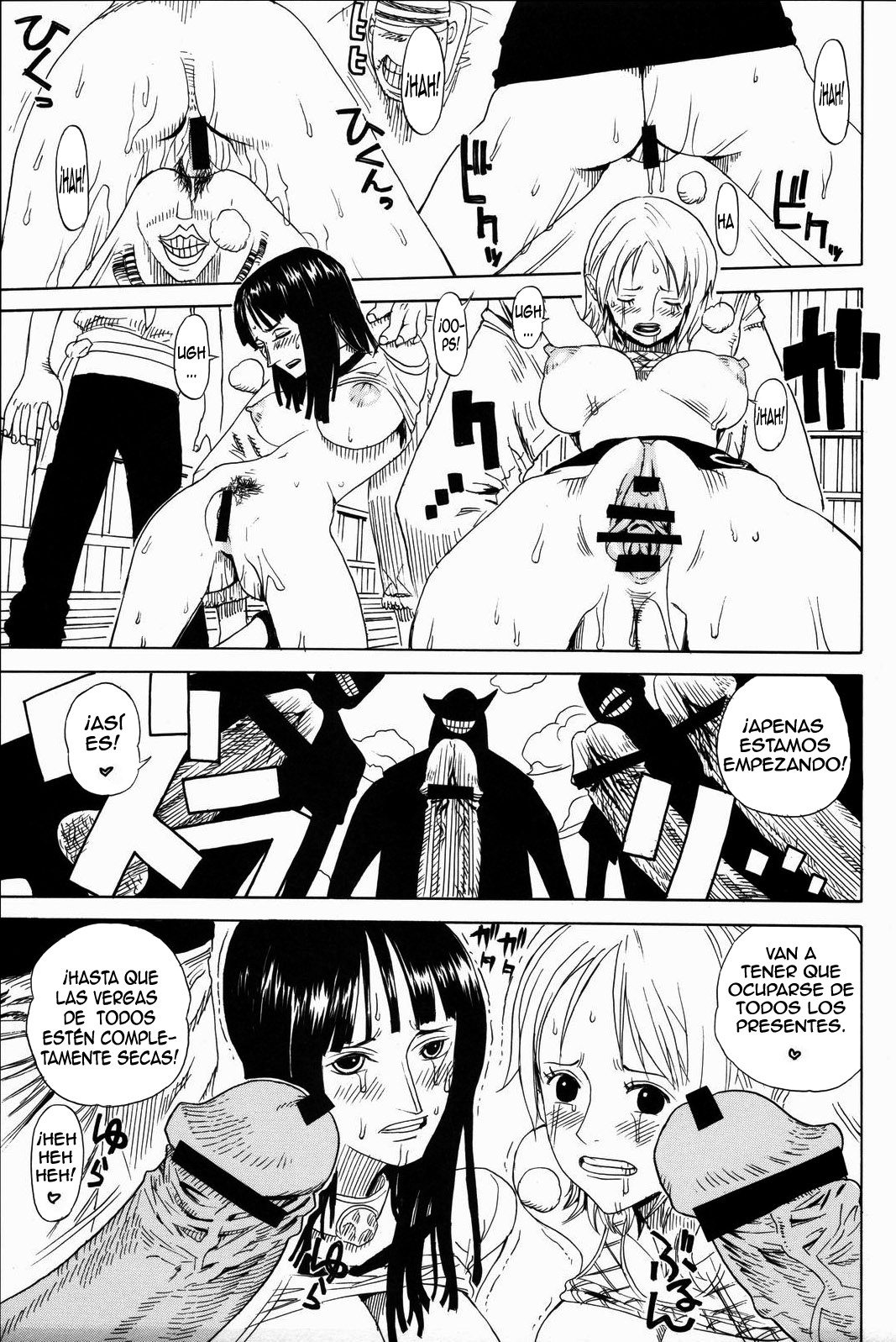 (C67) [Dorepooru (Leopard)] Leopard Hon 7 (One Piece) [Spanish] {Biblioteca Hentai} page 12 full