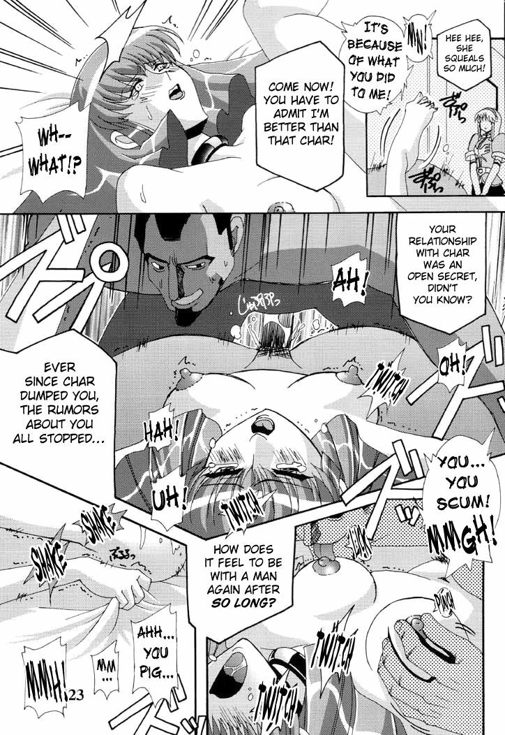 (C61) [Studio Mizuyokan (Higashitotsuka Rai Suta)] ZAN (Gundam ZZ) [English] [Rabbit Reich] page 22 full