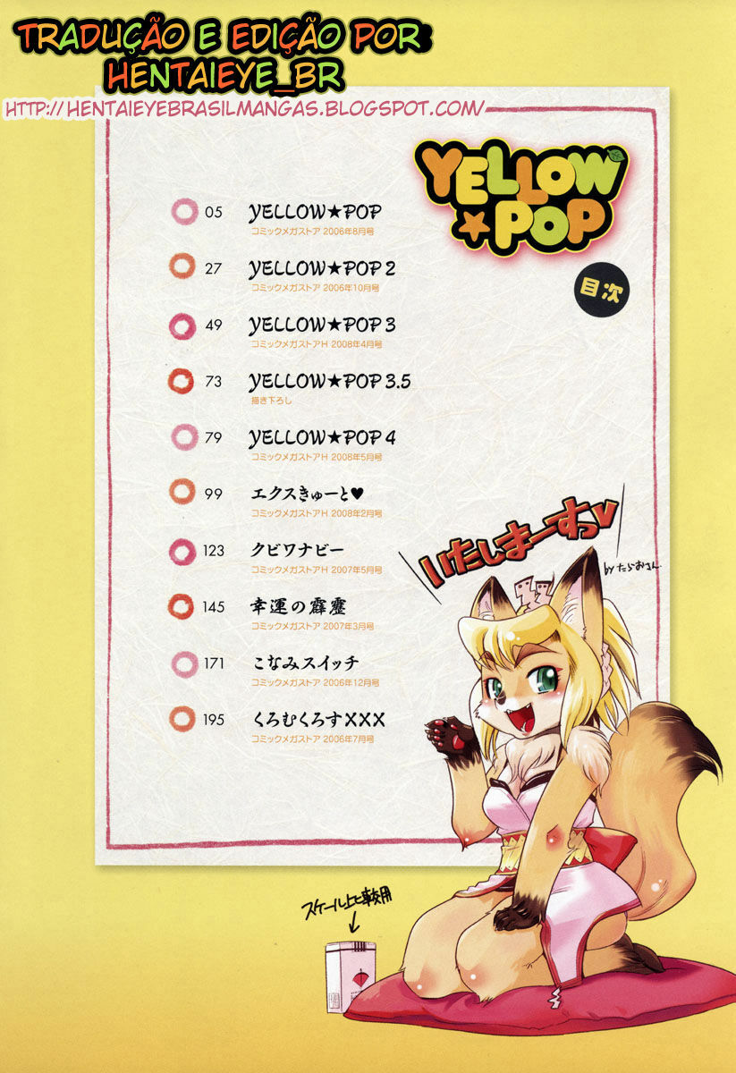 [Kemonono★] YELLOW★POP Ch. 1 [Portuguese-BR] [HentaiEye_BR] page 8 full