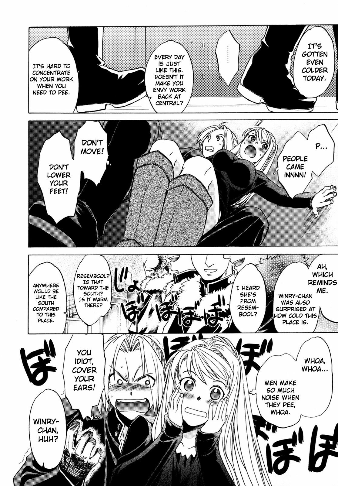 (COMIC1☆4) [Toko-ya (HEIZO, Kitoen)] ED×WIN 2 (Fullmetal Alchemist) [English] [UTW] page 10 full