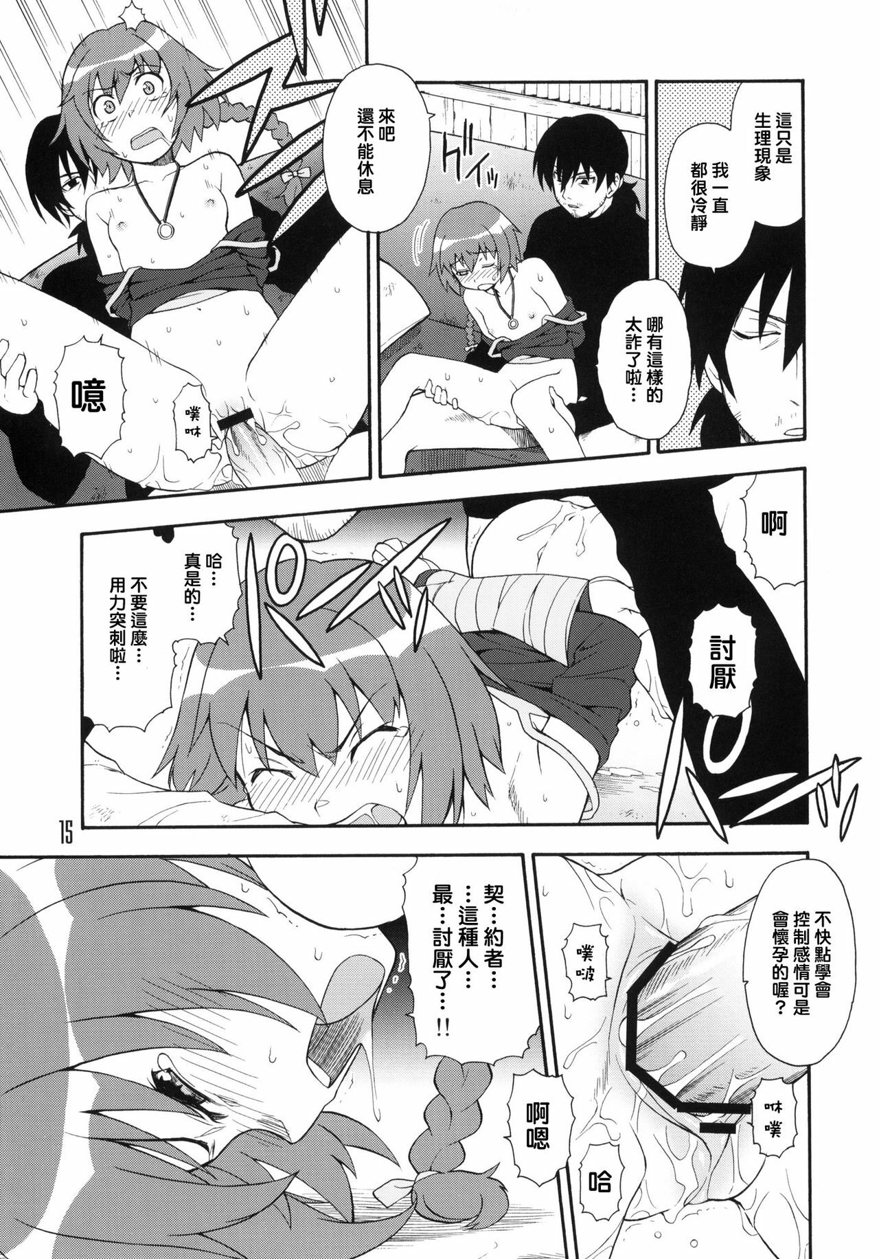 (COMIC1☆4) [Kousoku Kaiten (Various)] Anime Mania 2 (Various) [Chinese] [Genesis漢化] page 14 full