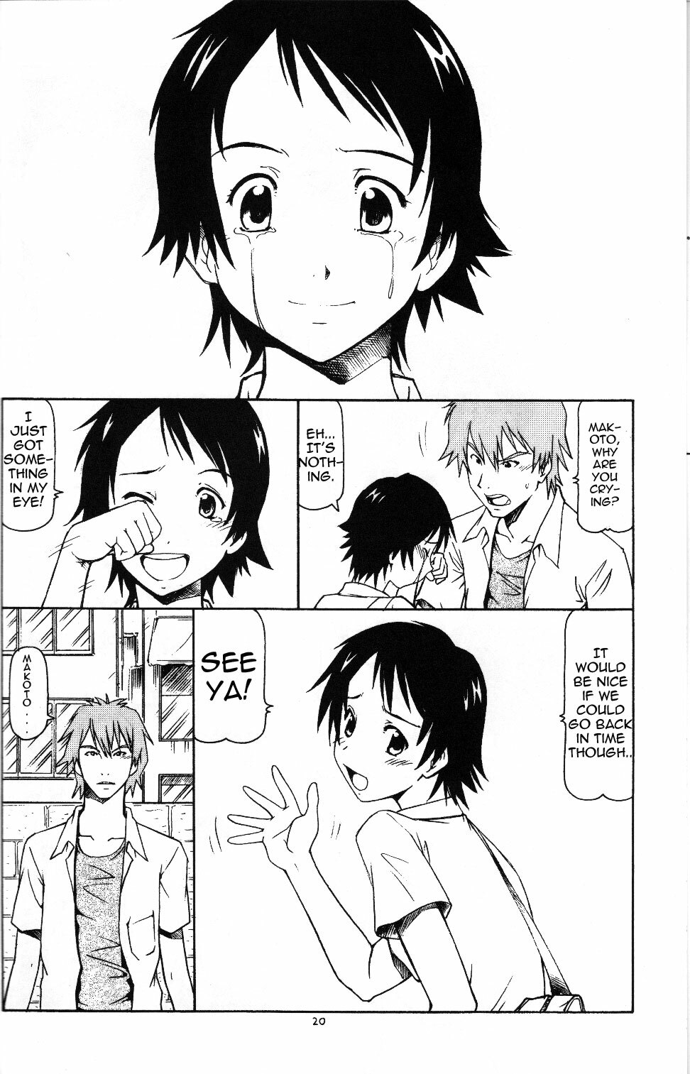 (C71) [Toraya (ITOYOKO)] Toki o Kakeru Shoujo after | The Nympho That Leapt Through Time (after) (The Girl Who Leapt Through Time) [English] =LWB= page 21 full