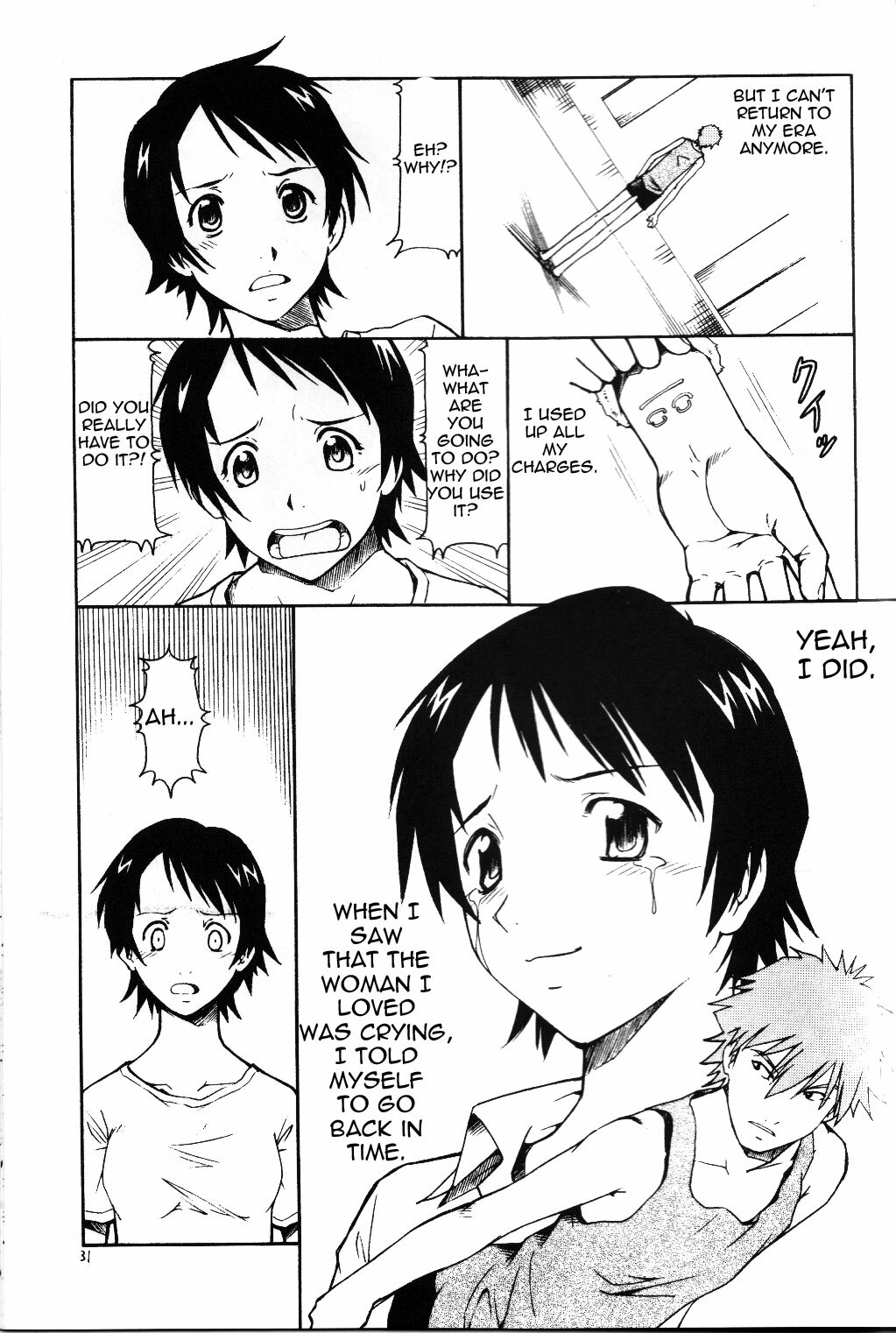 (C71) [Toraya (ITOYOKO)] Toki o Kakeru Shoujo after | The Nympho That Leapt Through Time (after) (The Girl Who Leapt Through Time) [English] =LWB= page 32 full