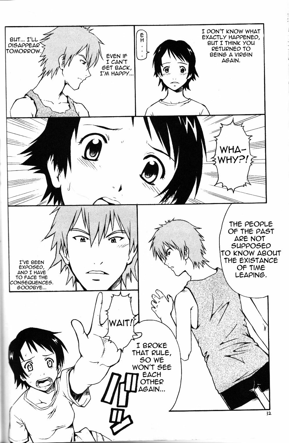 (C71) [Toraya (ITOYOKO)] Toki o Kakeru Shoujo after | The Nympho That Leapt Through Time (after) (The Girl Who Leapt Through Time) [English] =LWB= page 33 full