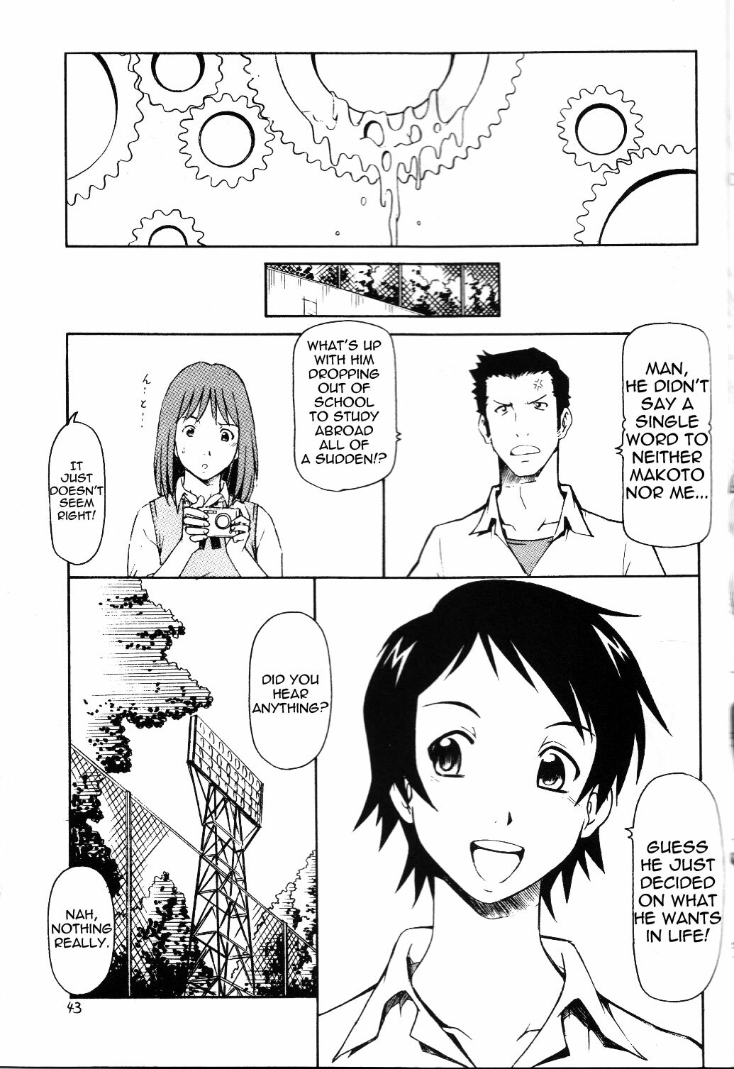 (C71) [Toraya (ITOYOKO)] Toki o Kakeru Shoujo after | The Nympho That Leapt Through Time (after) (The Girl Who Leapt Through Time) [English] =LWB= page 44 full