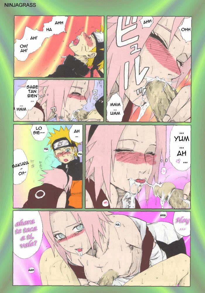 (SC29) [PETS (rin, kuro, may)] Nisemono (Naruto) [Spanish] [Radioactivo] [Colorized] page 16 full