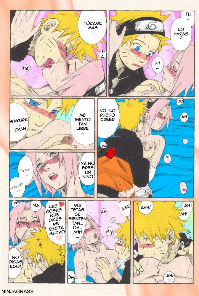 (SC29) [PETS (rin, kuro, may)] Nisemono (Naruto) [Spanish] [Radioactivo] [Colorized] page 17 full