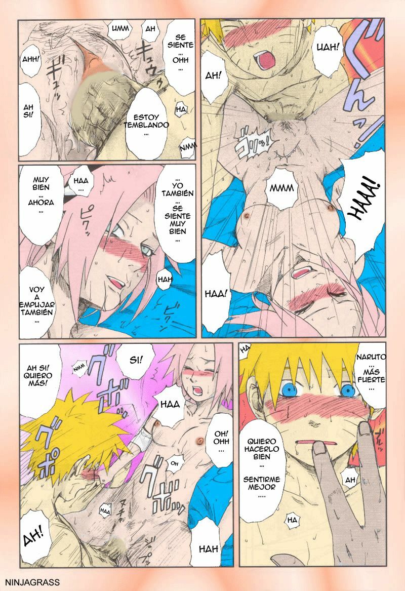 (SC29) [PETS (rin, kuro, may)] Nisemono (Naruto) [Spanish] [Radioactivo] [Colorized] page 22 full