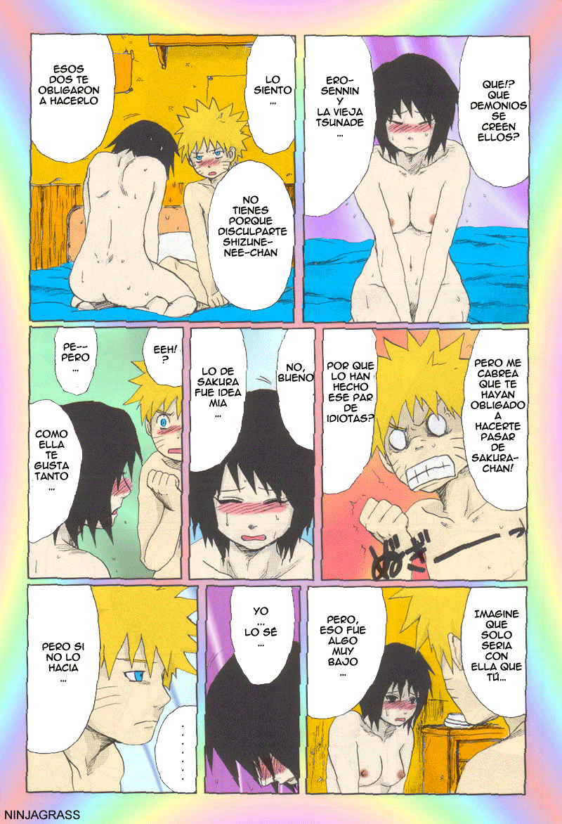 (SC29) [PETS (rin, kuro, may)] Nisemono (Naruto) [Spanish] [Radioactivo] [Colorized] page 25 full