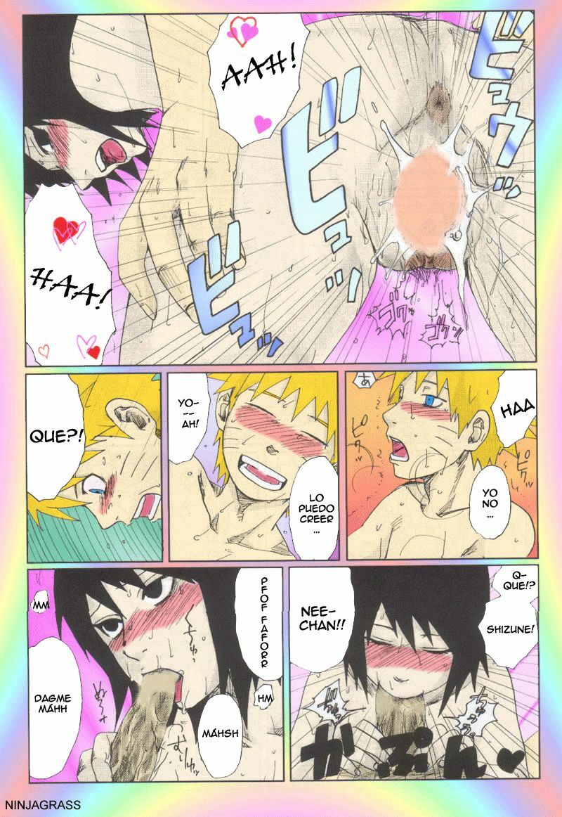 (SC29) [PETS (rin, kuro, may)] Nisemono (Naruto) [Spanish] [Radioactivo] [Colorized] page 31 full