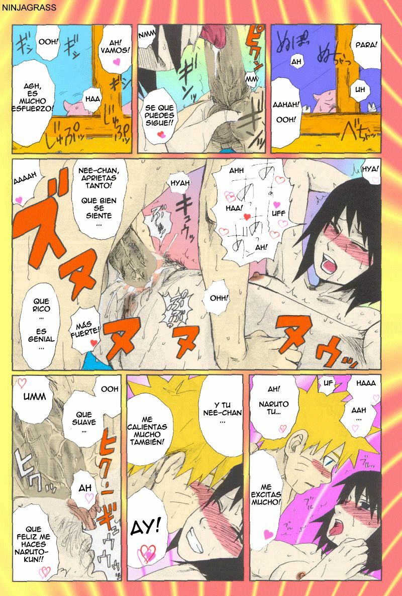 (SC29) [PETS (rin, kuro, may)] Nisemono (Naruto) [Spanish] [Radioactivo] [Colorized] page 32 full