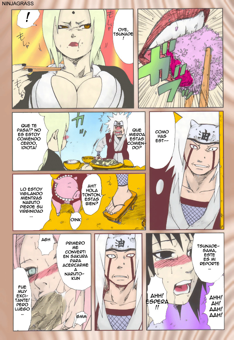 (SC29) [PETS (rin, kuro, may)] Nisemono (Naruto) [Spanish] [Radioactivo] [Colorized] page 37 full