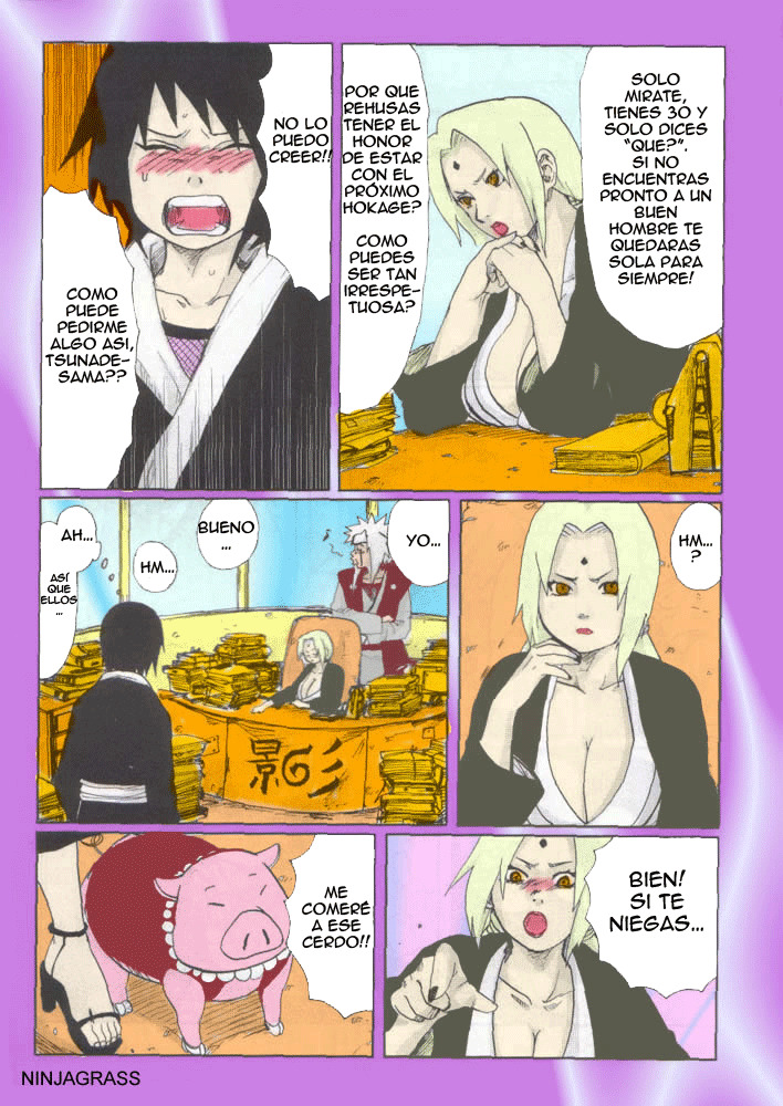 (SC29) [PETS (rin, kuro, may)] Nisemono (Naruto) [Spanish] [Radioactivo] [Colorized] page 6 full